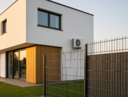 Moderné bývanie bez kompromisov: interiér s komfortnou klímou, exteriér s nadčasovým plotom